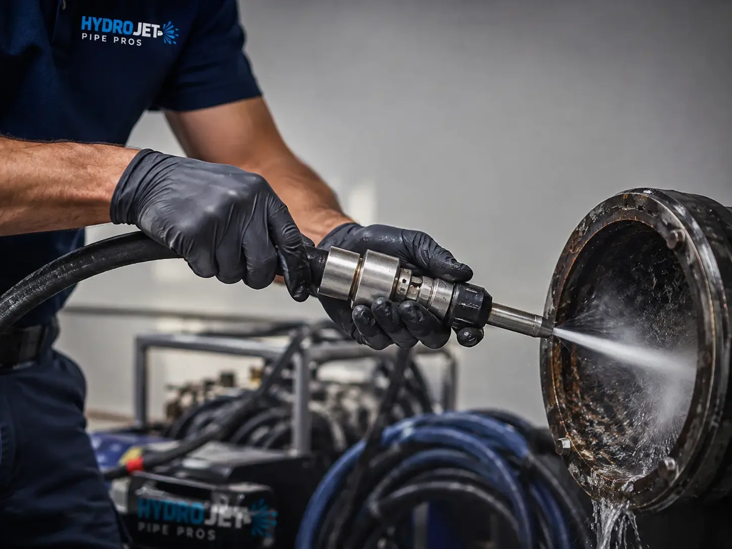 Hydro Jet Pipe Descaling in Burlington, WA